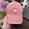 Fashion M Letter Denim Old Washed Soft Top Cap Children Spring and Summer Versatile Internet Celebrity Shade Baseball Cap Tide