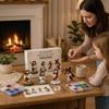 Kit de Contas Cristãs DIY, Conjunto de Artesanato com Figurinhas 3D de Contas de Jesus e Virgem Maria, Kit de Arte com Contas de Figuras Religiosas para Adultos, Presentes Cristãos