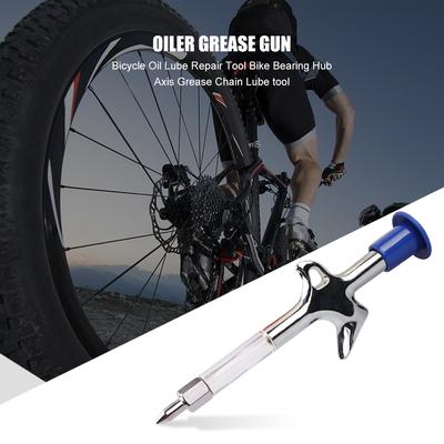 Hot Sale Bicycle Grease Gun Delicate Texture Aluminum Bicycle Grease Gun Mountain MTB Bike Repair Tools Service Accessories