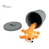Stress Relief Animal Toy Ornament, 3D Printed Flexible Joints Movable Figures with Stacking Cylinders, Play And Decompress Bendable Figurine