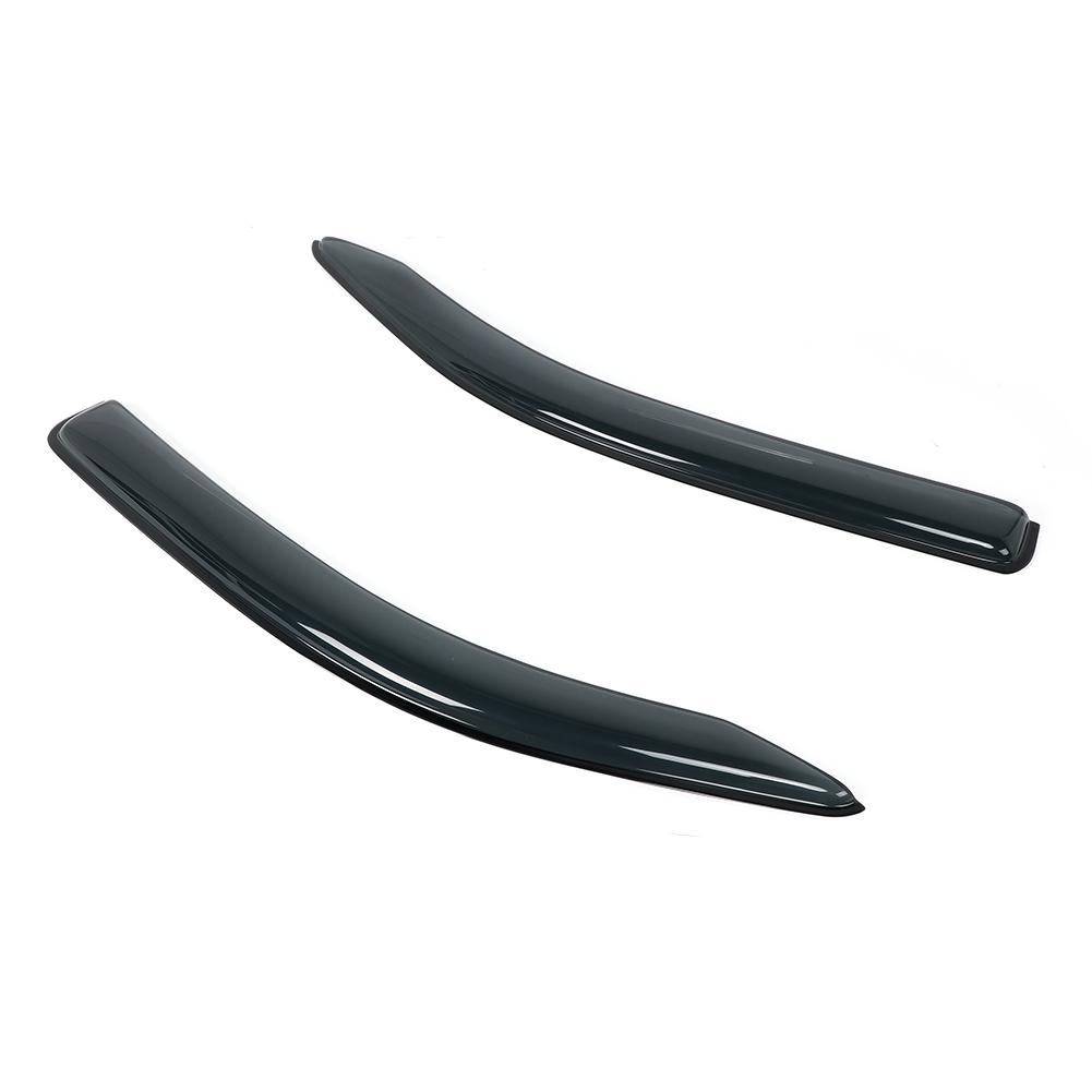 2pcs Smoky Window Visor Shades Sun Rain Guard Fits for Toyota HIACE 2019
