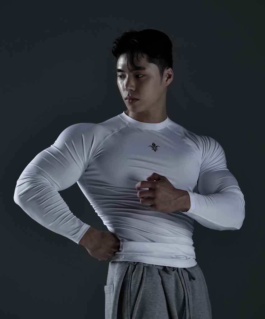Camid Compression Functional Techfit Long Sleeve [White]