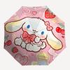 1pc Cinnamoroll Automatic Open/Close Umbrella - Compact Travel Umbrella with 8-Rib Durable Frame, Lightweight & Portable for Commuting, Fashionable Ac