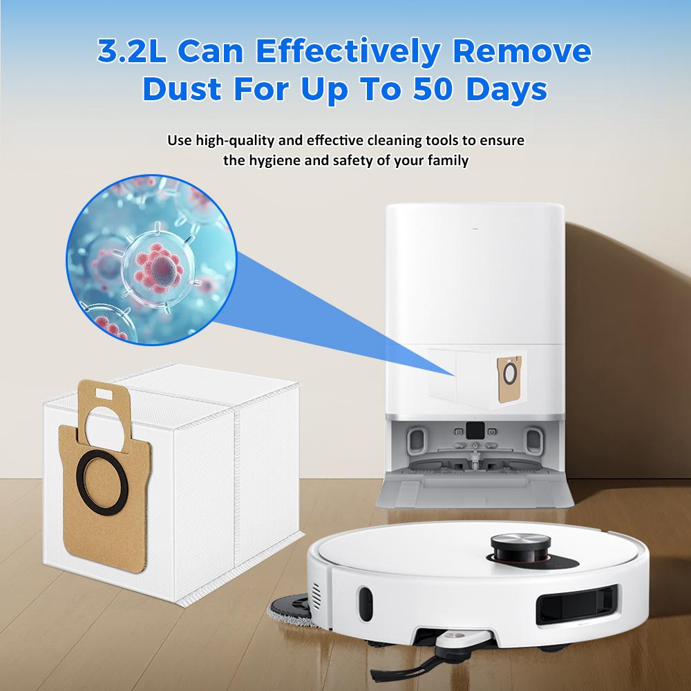 Robot Vacuum Optional Part for Xiaomi Mijia M11S/OV11CN Vacuum Side Brush Filter Dust Bag Mop Cloth Bracket Sterilization Module