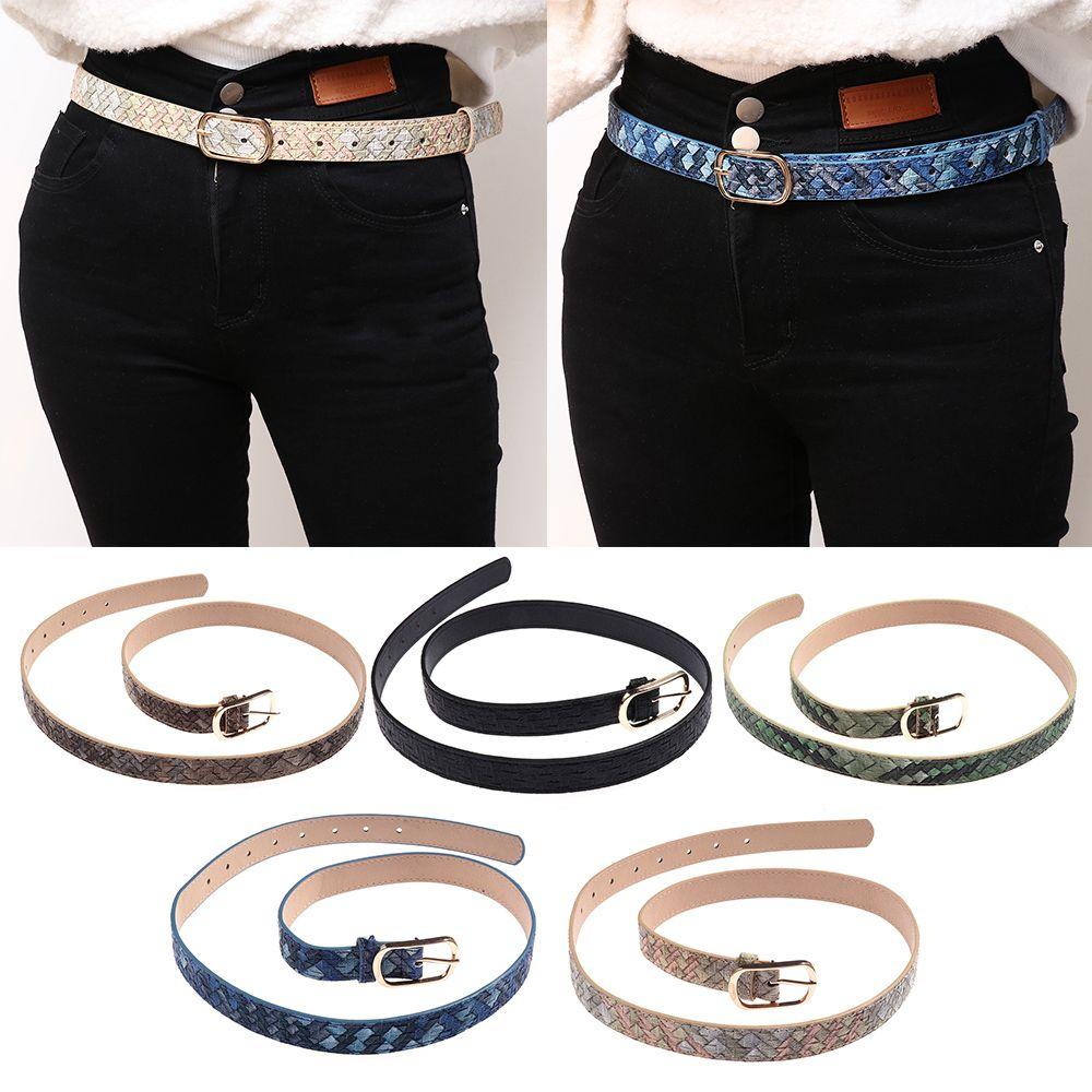 

Новый женский модный многоцветный узор, подготовленный ремнем