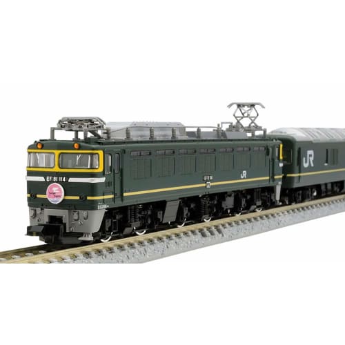 TOMYTEC TOMIX N Gauge EF81 Series 24 Twilight Express Basic Set A (3 Cars) 98359 Model Train Passenger Car
