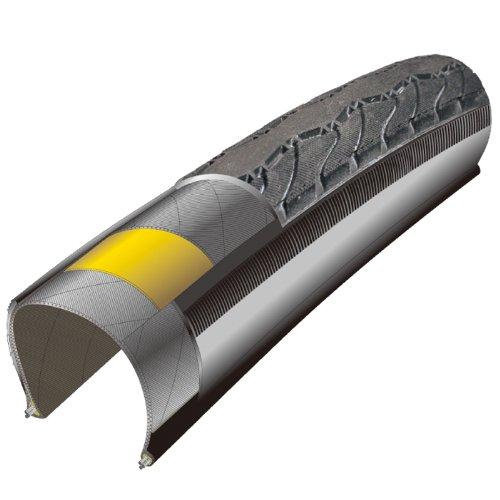 Panasonic Puncture Guardman Bicycle Tires, Black/Black Side, 8W24-83B-PGM/W/O, 24x1 3/8