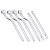 Motorcykelväskestöd Stödstänger Fästen Kit för Honda Suzuki Yamaha Kawasaki Silver