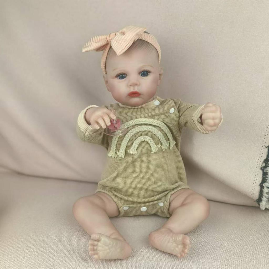 Early Education Doll 50cm Simulation Baby Cloth Soft Skin Reborn Baby