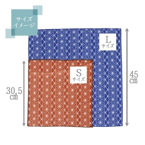 No-brand furoshiki lunch bag, no-tie, insulated lunch bag, large, stylish, children's lunch cloth, Japanese pattern, adult cloth handkerchief, large,