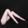 360 Nahtlose Öffnungs-/Schließ-Schrittstrumpfhosen für Damen 1D Aurora Öl Glänzend Seidig Glatt Strümpfe Sexy Pole Dance Clubwear