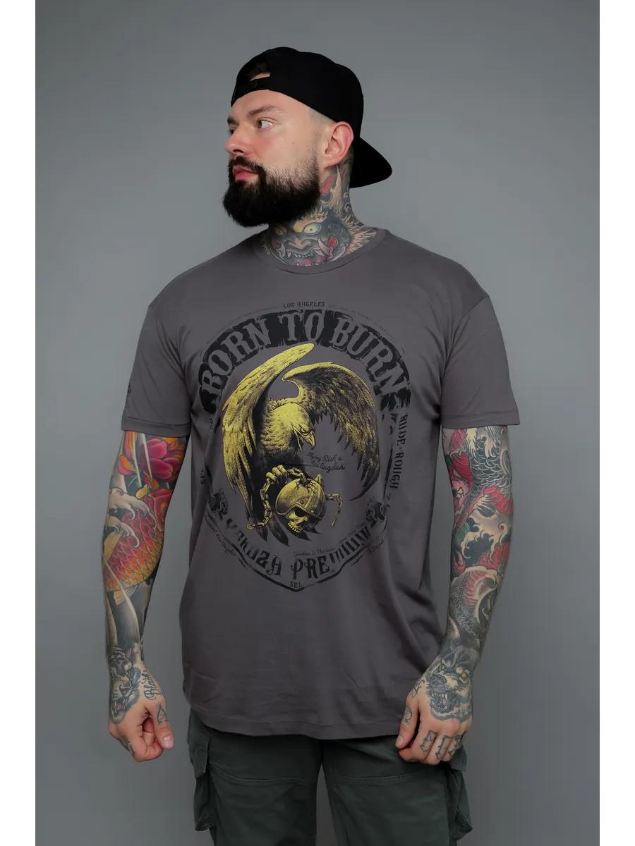 Black t-shirt with  Sobriety is strength  print, motivational S