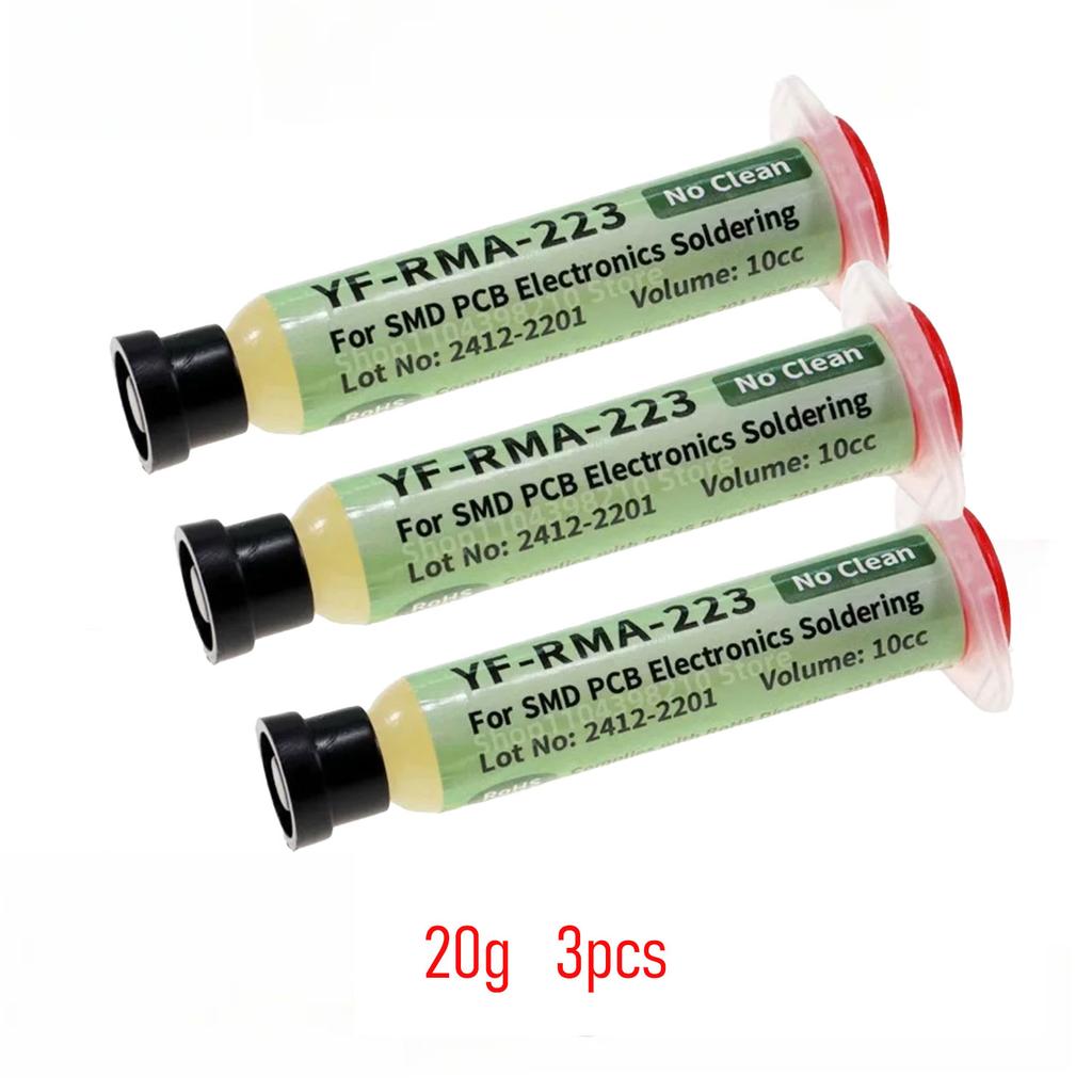 Lead Free Solder Flux 20g/30g/50g/100g Welding Flux Welding Solder Paste 183 Degree Medium Temperature Flux No-Clean Rosin