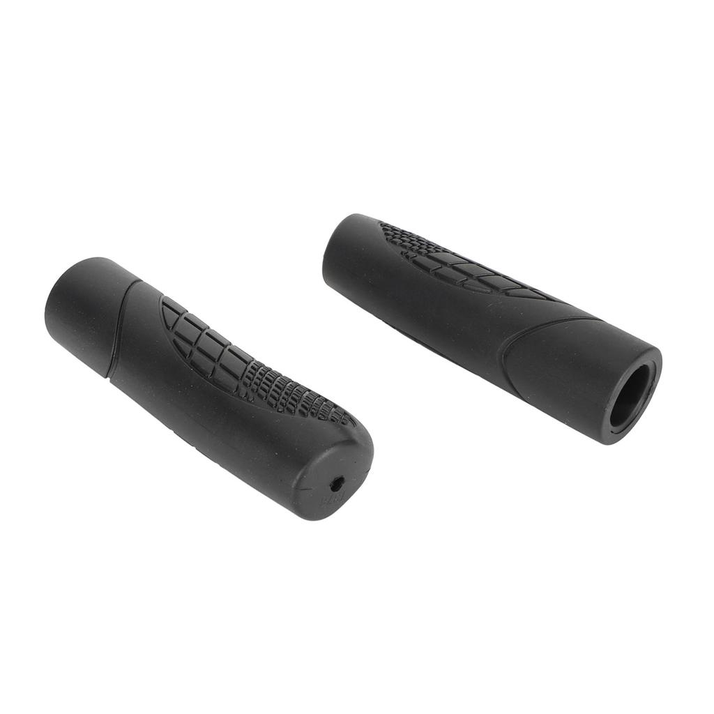 1Pair Bike Handlebar Grips Slip Resistant Comfortable Shock Absorption Electric Scooter Handlebar Grips for Folding