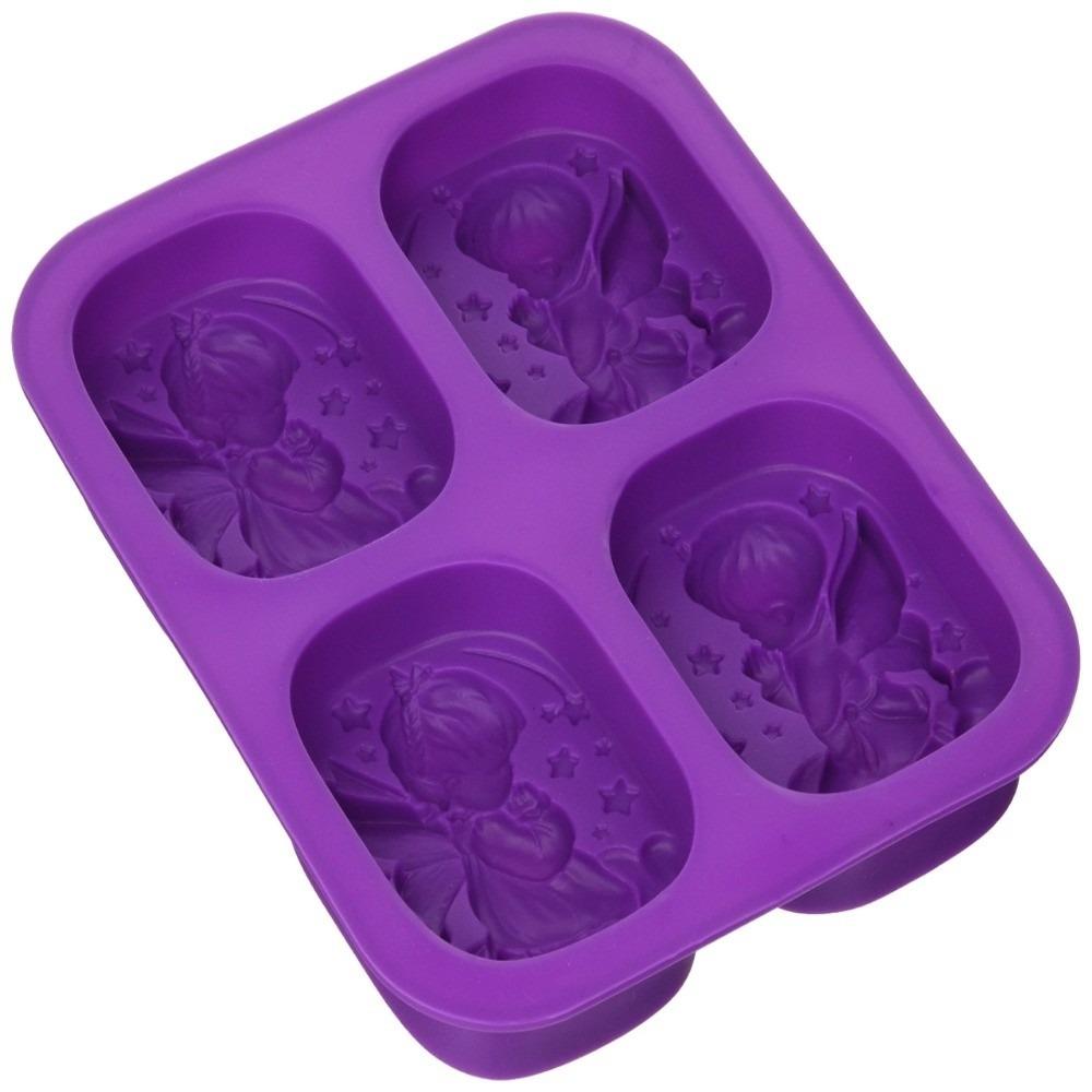 Angel Pattern Silicone Baking Mold Silicone DIY Mold Cooking Tool Baking Cake Mold Ice Cube Trays