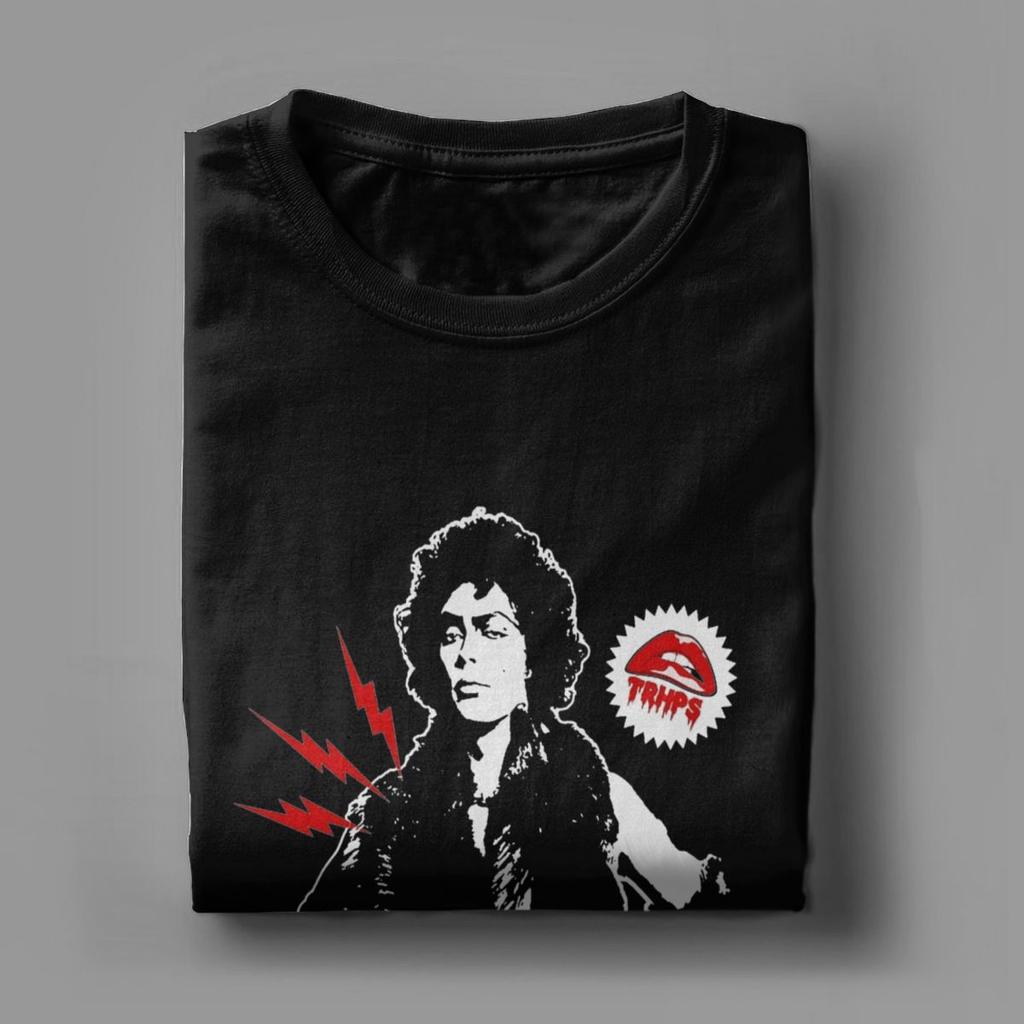 Novelty Frank N Furter The Rockys Horror Picture Show T-Shirts Men Cotton T Shirts Short Sleeve Tees Gift Idea Clothing