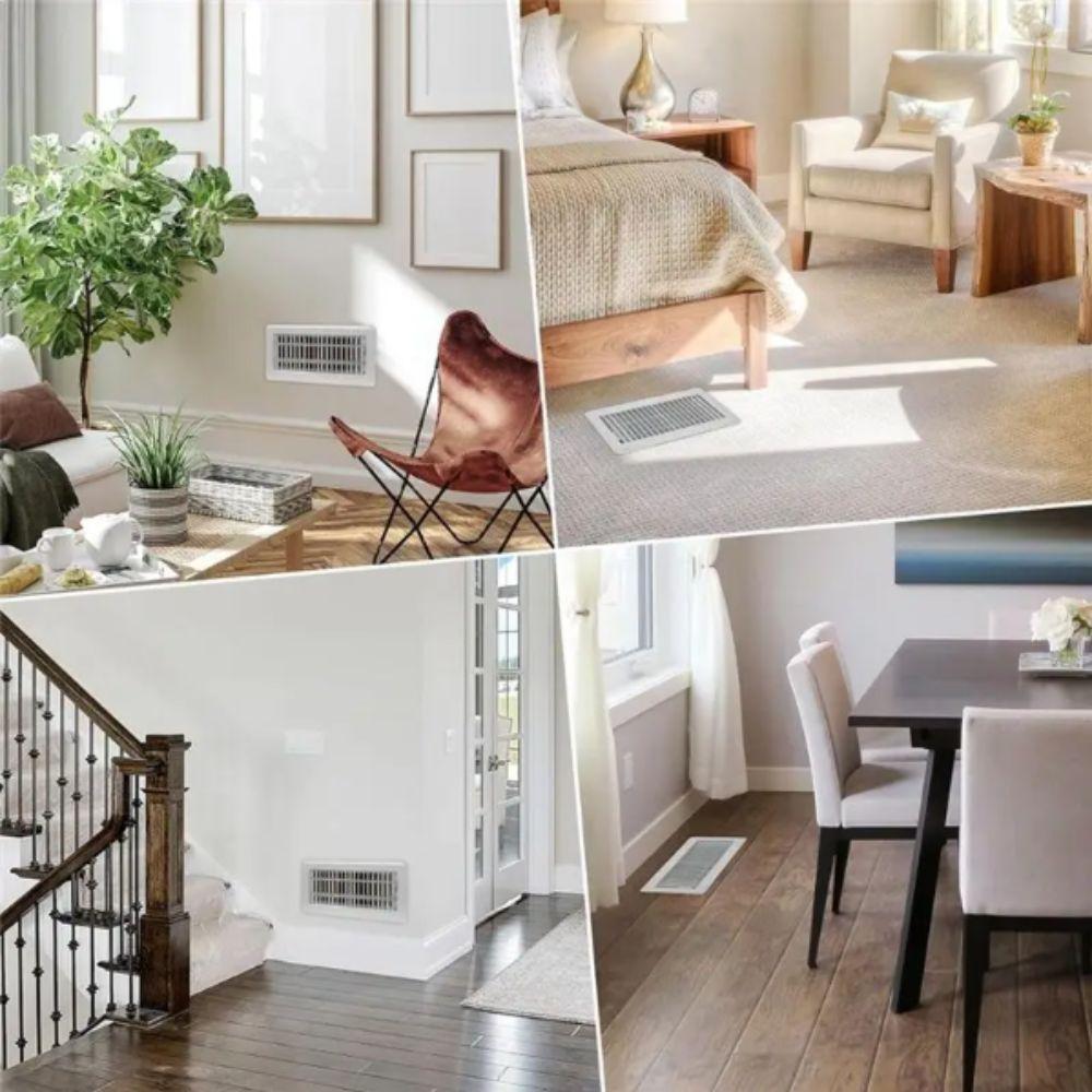 High Efficiency Metal Floor Vent Covers Carbon Steel Air Vent Covers  Home Floor