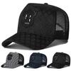 Women R Letter Print Embroidery Baseball Net Caps Spring Summer Outdoor Use Adjustable Casual Hats Sunscreen Hat Sportss Cap For Men And