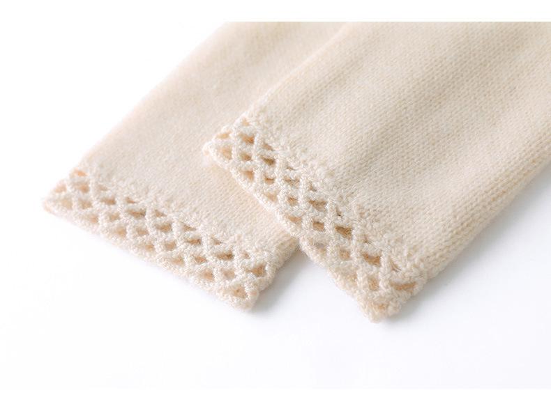 Autumn Style Heavy-Duty Crochet Knit Wool Cardigan: Women's Fashionable Hollow-Out Sweater Coat, Solid Color.