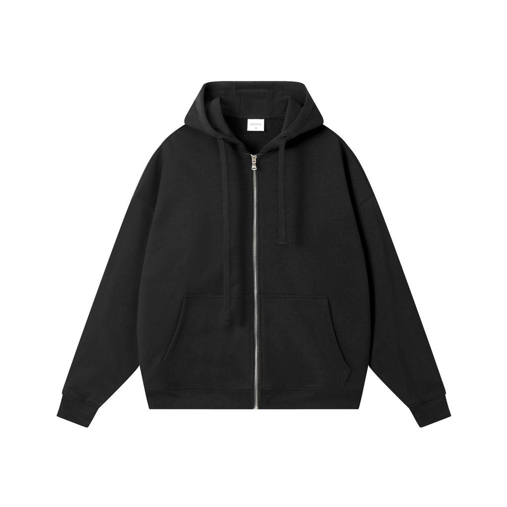 Heavyweight 380g Round Neck Pullover Sweatshirt – Autumn/Winter Trend, Drop Shoulder, Thick Long Sleeve Outerwear