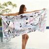 1pc Anime Girl Beach Towel Quick-drying Super Absorbent Suitable for Swimming Beach Vacation Pool Gym Summer Gift for Friends