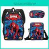 Zestaw plecaka Spider-Man z lekkiego, wytrzymałego materiału dla uczniów i osób dojeżdżających do pracy
