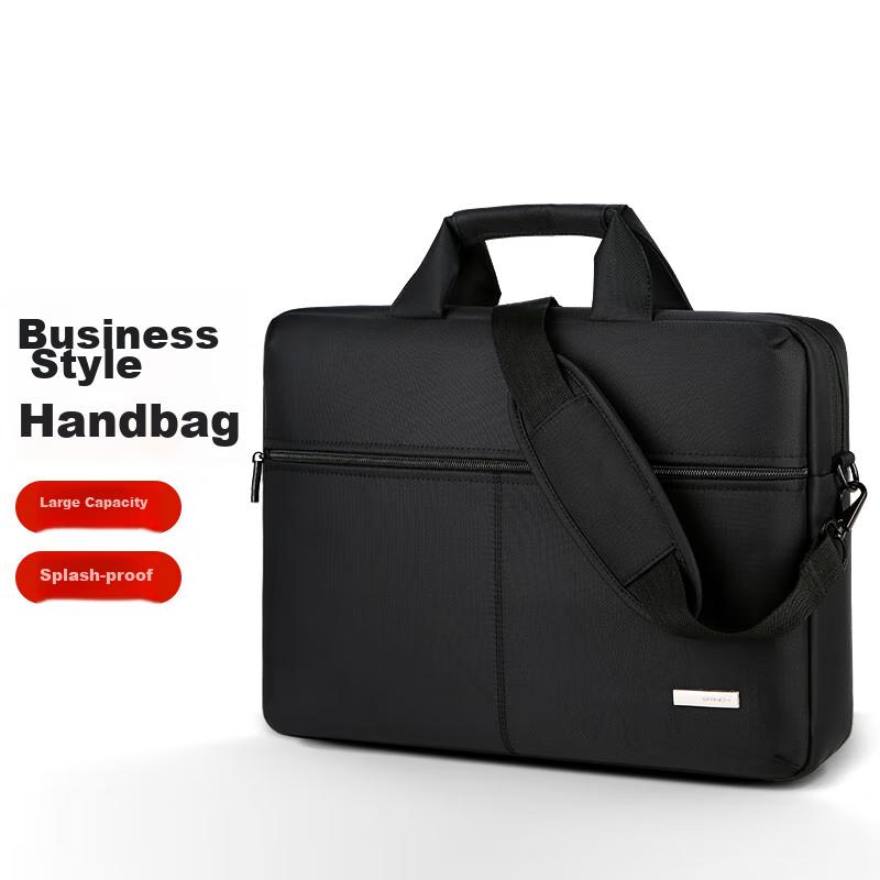 BRINCH Laptop Bag 14/15 Inch Business Water-Resistant Large Capacity Handheld Computer Bag Compatible with Huawei And Lenovo Laptops