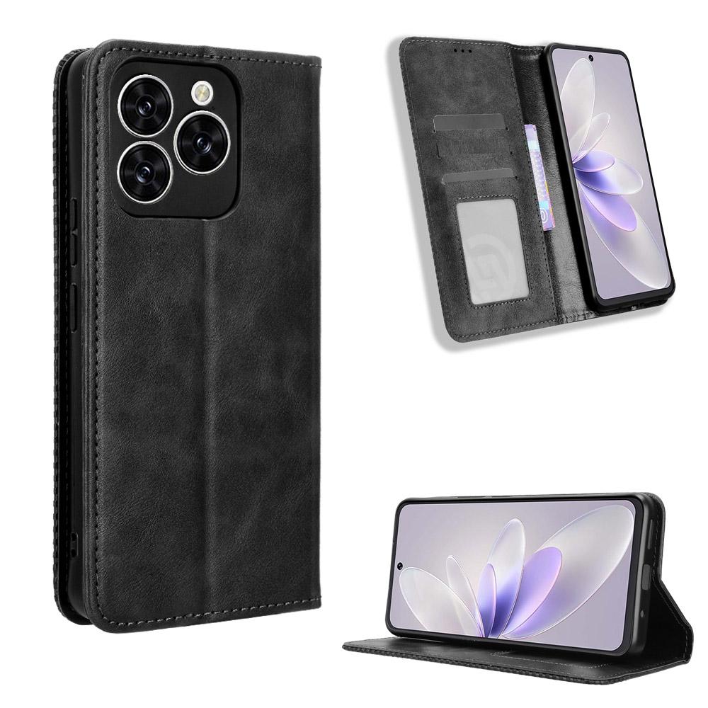 Flip Cover For Cubot Note 60 Leather Case [Flip Vintage Leather] Shockproof Durable Retro Phone Case