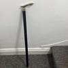 Classic Style Jaguar Handle Black Wooden Walking Stick Cane