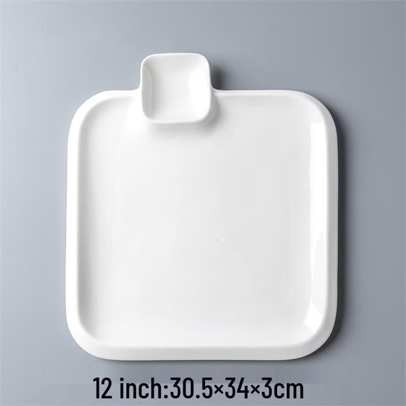 Irregular Ceramic Serving Plate