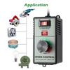 Hız Kontrol Cihazı 4000W ABS Plastik AC220V-250V Ayarlanabilir