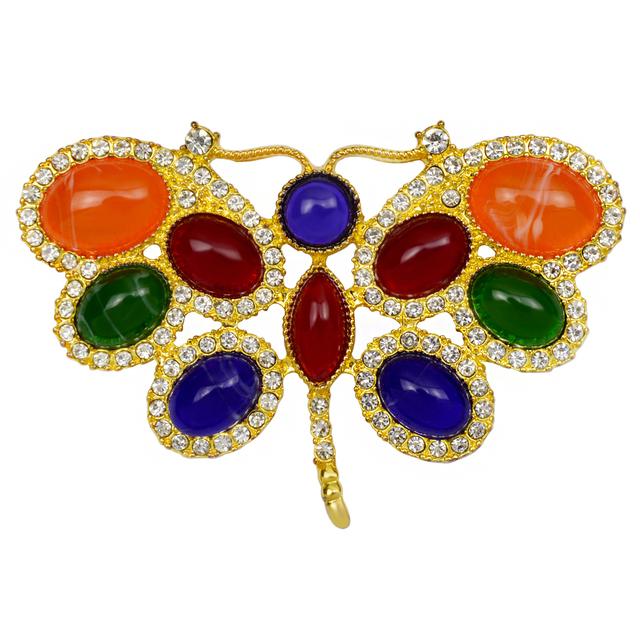 

Gorgeous Colorful Butterfly Brooches Latest For Women Winter Coat Pin Middle Gae Design Retro Jewelry High QualityRetro Jewelry золотой