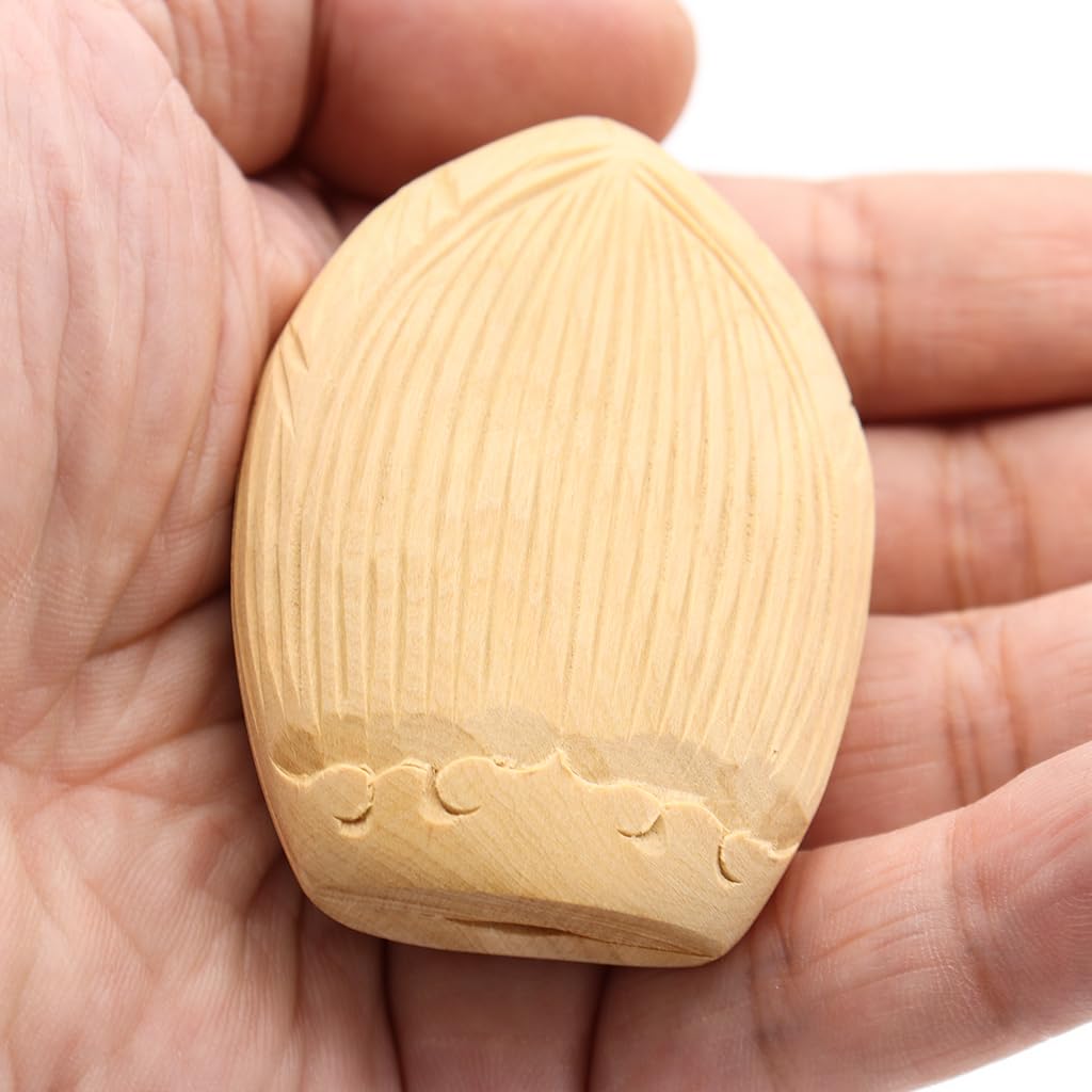 Kuritas besondere buddhistische Statue [Schutzgottheit] Kongo Yasha Myo-o (Lotusförmiger Räucherstäbchenhalter Buddha [Taschen-Buddha]) Schutzgottheit (Höhe