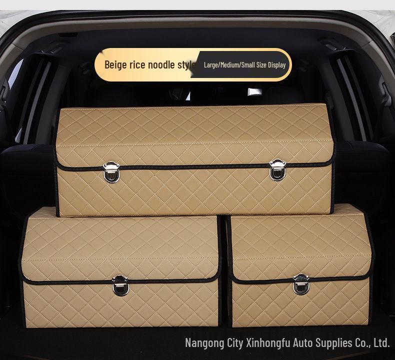 Auto-Kofferraum-Organizer-Box - Zubehör zur Aufbewahrung von Kleinkram im Innenraum