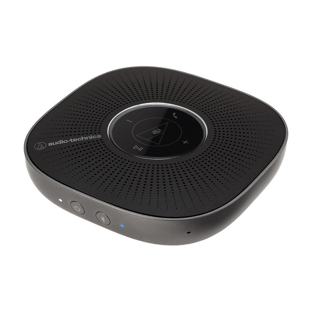 Conference Microphone Bluetooth and Noise Echo for Online and Work from Home Audio-Technica AT-CSP5 Speakerphone, Speaker, Compatible, Type-C Type-A