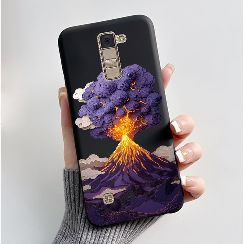 

Casing For LG K10 2016 Soft Case K430 K420 K410 K425 F670K Aesthetic Fashion Cute Cat Cartoon Phone Back Cover Shockproof Bumper LG K10 2016