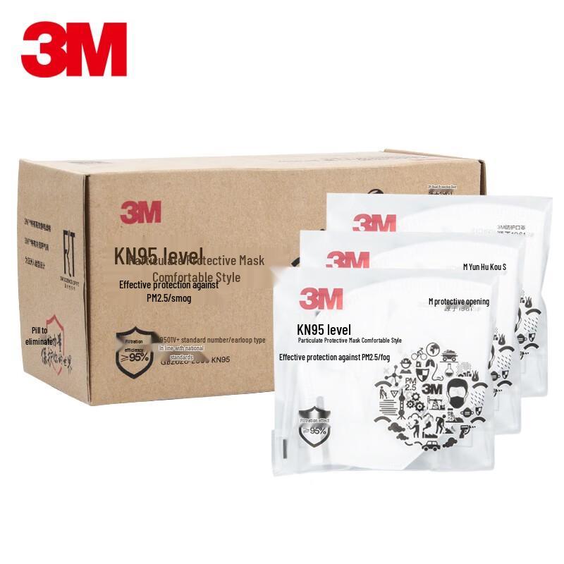 3M KN95 Particulate Respirator with Valve