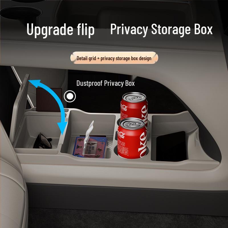 Li Auto I8 Center Console Storage Box for 25 Models: Interior Car Accessory
