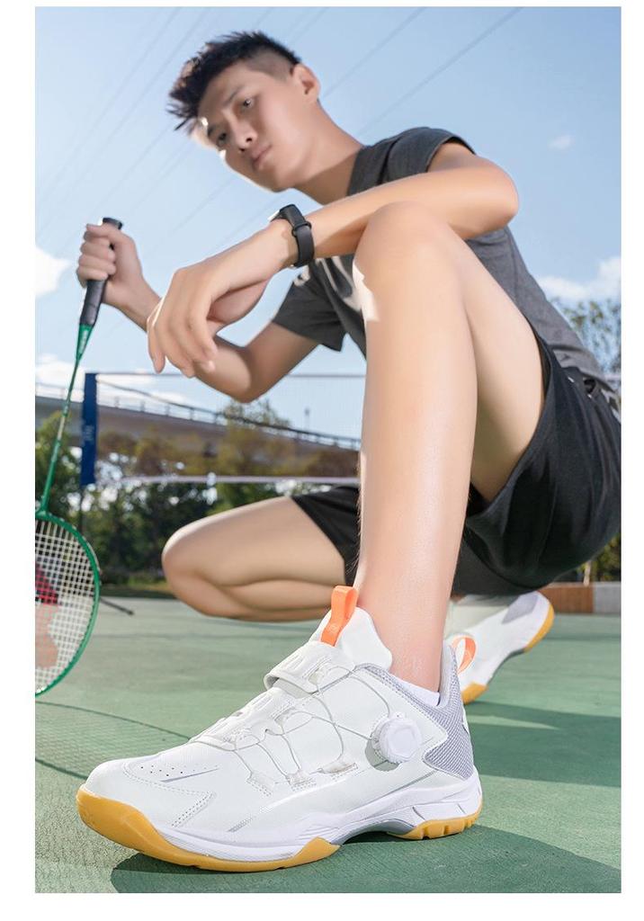 Men's and Women's Anti-Slip Sports Shoes for Volleyball, Badminton, Table Tennis, and Tennis