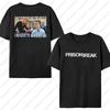 Michael Scofield  Men Shirt Prison Break Streetwear Vintage Tv Series Y2k Aesthetic Clothing Tshirt Harajuku Top Short Sleeve