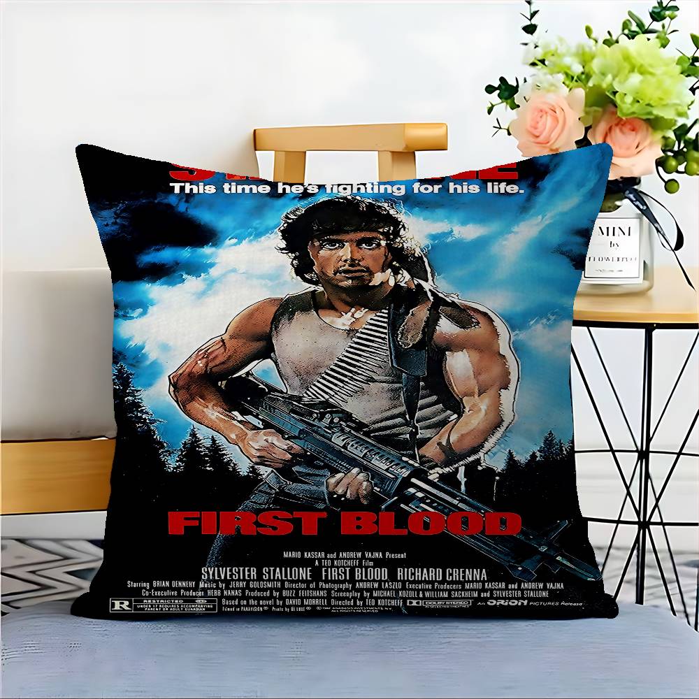 Movie First Blood Pillow Cover Design Cushion Cover Decor Holiday Decorati