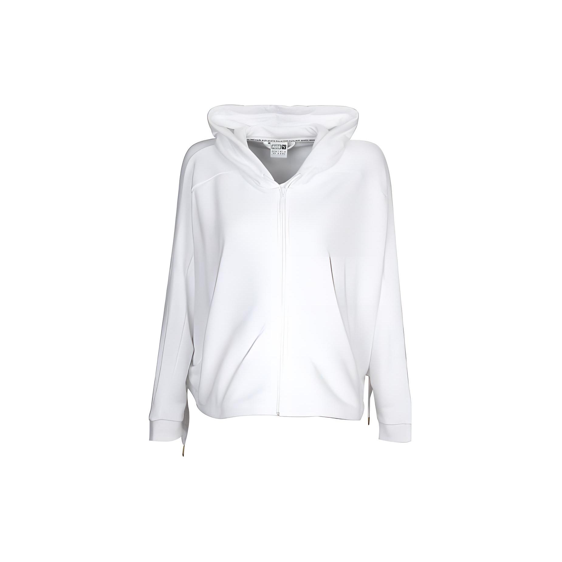 

New PUMA Jackets Coats Women s White 573041-02 L
