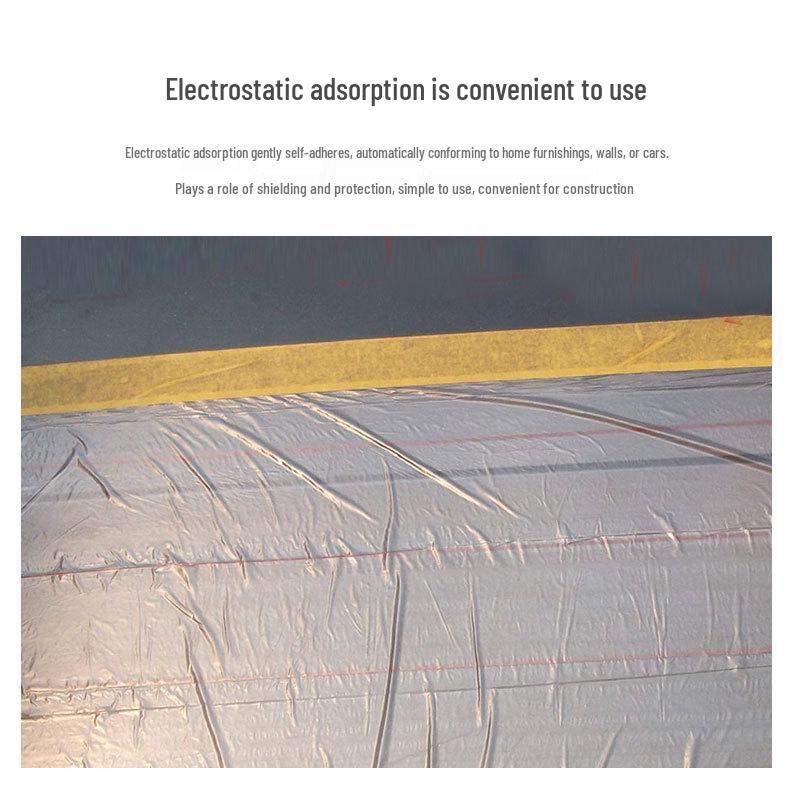 Washi Spray Masking Film - Dustproof Adhesive Protective Film for Furniture and Car Paint.