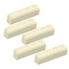 5Pcs Mandolinen-Brückenmutter 8-Saiter Kunststoff 3,5 cm Universal-Instrumentenzubehör zum Ersetzen