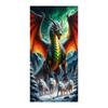 Mountain Dragon Wolf Large Size Diamond Painting New Collection Animals Diy Full Square Round Drill Rhinestone Embroidery Mosaic Cross Stitch Kits