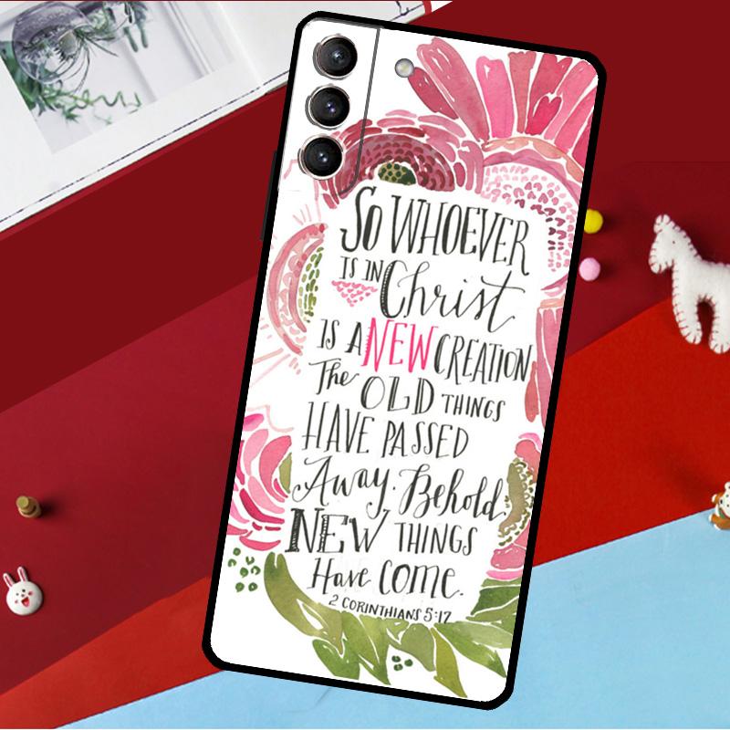 Bible Qutoes Verse Belief God Jesus Funda For Samsung Galaxy S26 S25 S24 S21 S22 S23 Ultra S10 Plus S20 FE S25 FE Phone Case