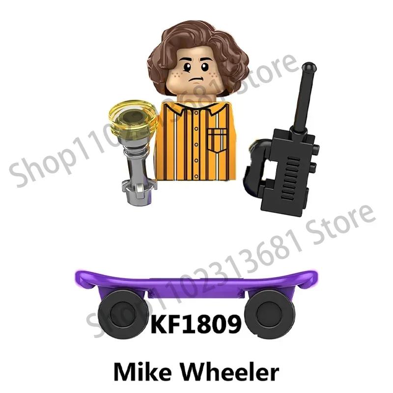 Schrecklicher Film Auf dem Kopf Dustin Mike Lucas Will Eleven Modellbausteine Erleuchten Actionfigur Bausteine Spielzeug für Kinder