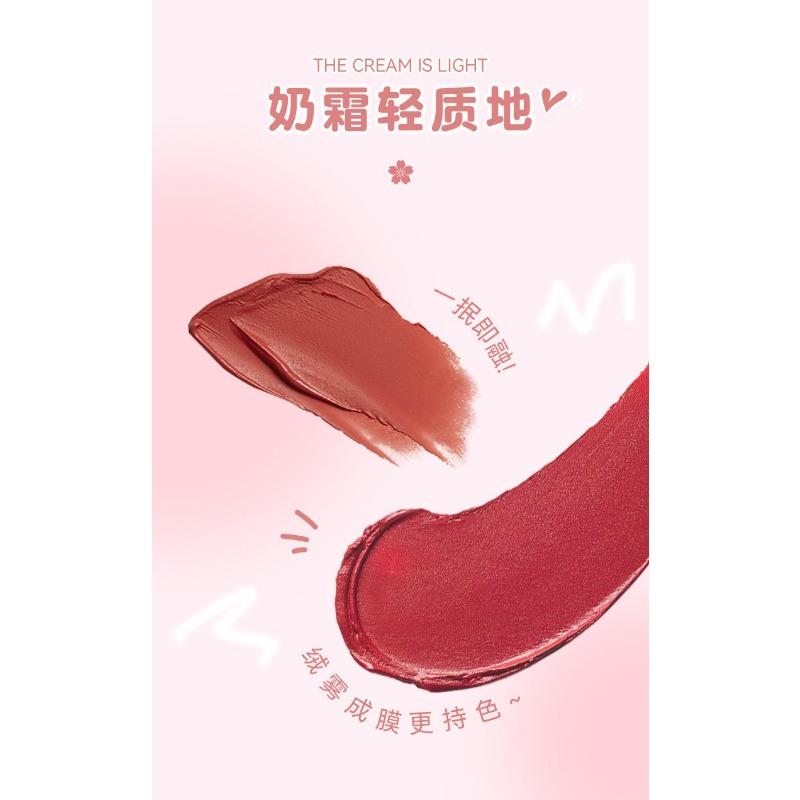 Matte Air Lip Powder Cream Nourishing Moisturizing Lip Makeup For Women