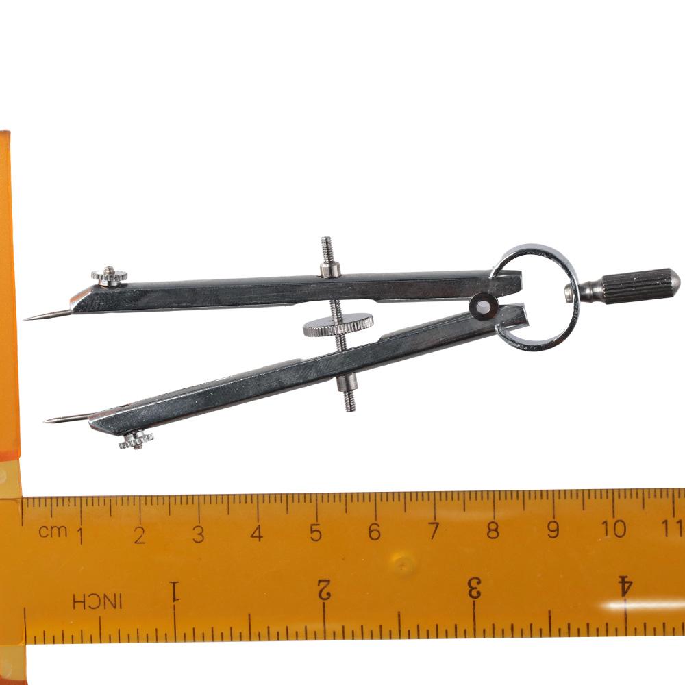 4.3 Inch Spring Gauge Metal Drawing Compass Electrocardiogram Jewellery Scribing  Compasses