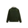 KITH Color Block Pocket Spliced Collar Fleece Warm Jacket Men jackets Green KHM010480